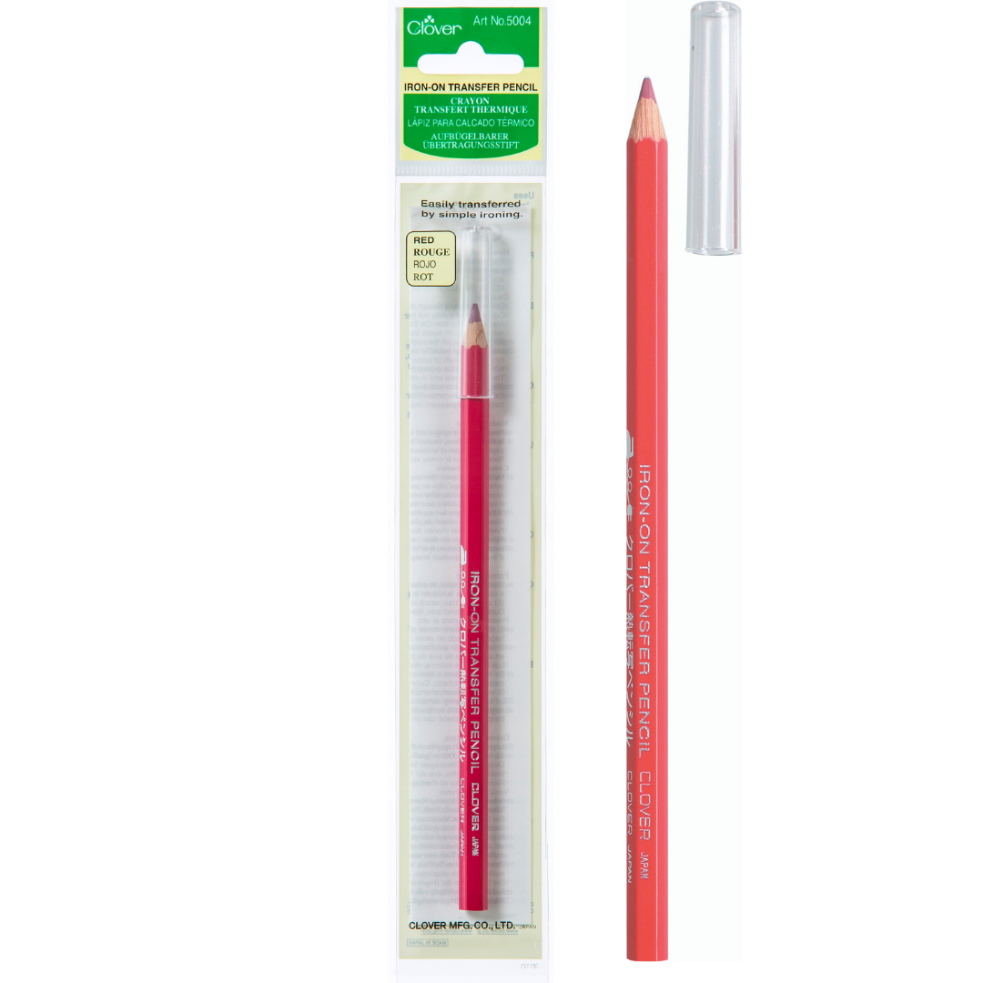 Matita rossa termo-trasferibile - Iron-on transfer pencil