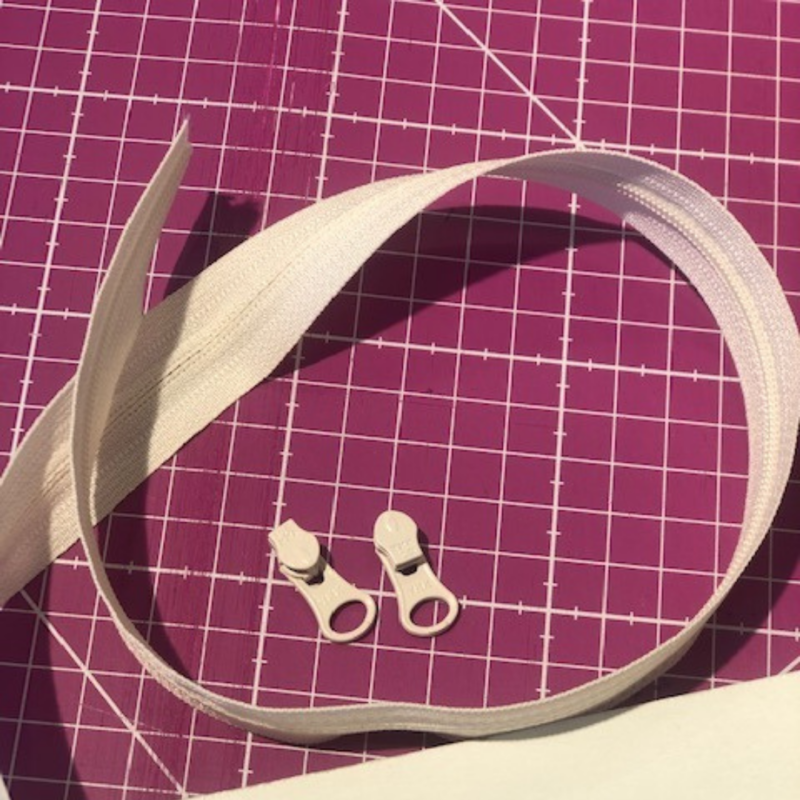 Cerniera A Spirale In Nylon Lunga 10 Metri 5 Con 20 Cursori Per - Foto 4