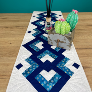 Corso Patchwork "Runner blu"  giovedì 9 e 16 ottobre 14.00-17.00