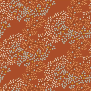 Tessuto Patchwork cotone - Tilda Berrytangle Copper