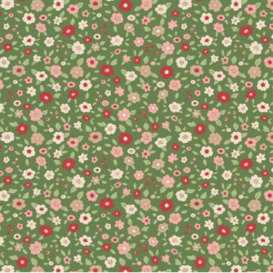 Tessuto Patchwork cotone - Tilda Evie Green
