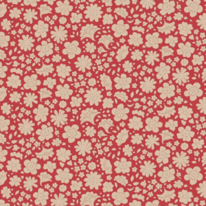 Tessuto Patchwork cotone - Tilda Carla Red