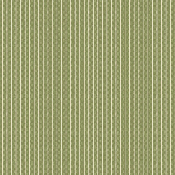 Tessuto Patchwork cotone - Tilda Stripe Green