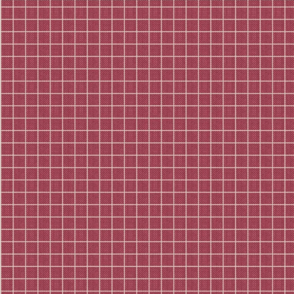Tessuto Patchwork cotone - Tilda Plaid Burgundy