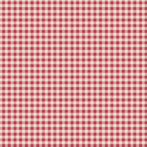Tessuto Patchwork cotone - Tilda Gingham Red