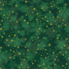 Tessuto natalizio cotone -  Snowflake Star Green