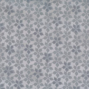 Tessuto natalizio cotone - Star Sprinkle Silver