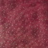 Tessuto natalizio cotone - Red Gold Stars