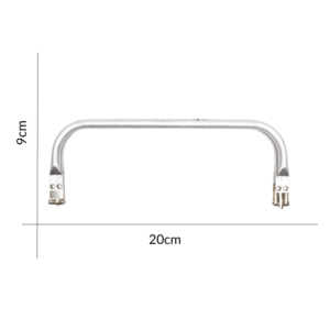 Chiusura a molla per borse 20x9cm