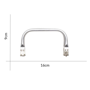 Chiusura a molla per borse 16x9cm