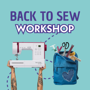 Back to Sew – impara le basi del cucito sabato 26 Settembre e 3 Ottobre 10.00-13.00
