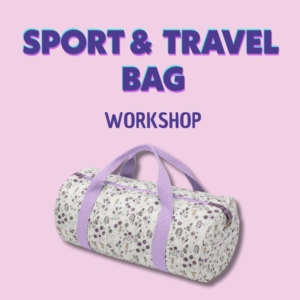 Workshop di Cucito – Sport & Travel Bag: Sabato 12 settembre  10.00 - 16.00